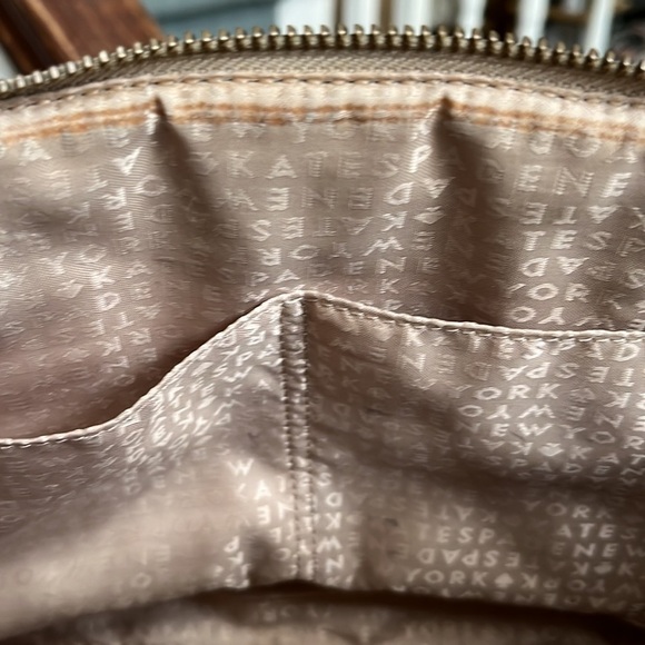 Kate Spade  Satchel  crossbody bag Pastel watercolor floral Canvas/leather trim - Picture 13 of 13